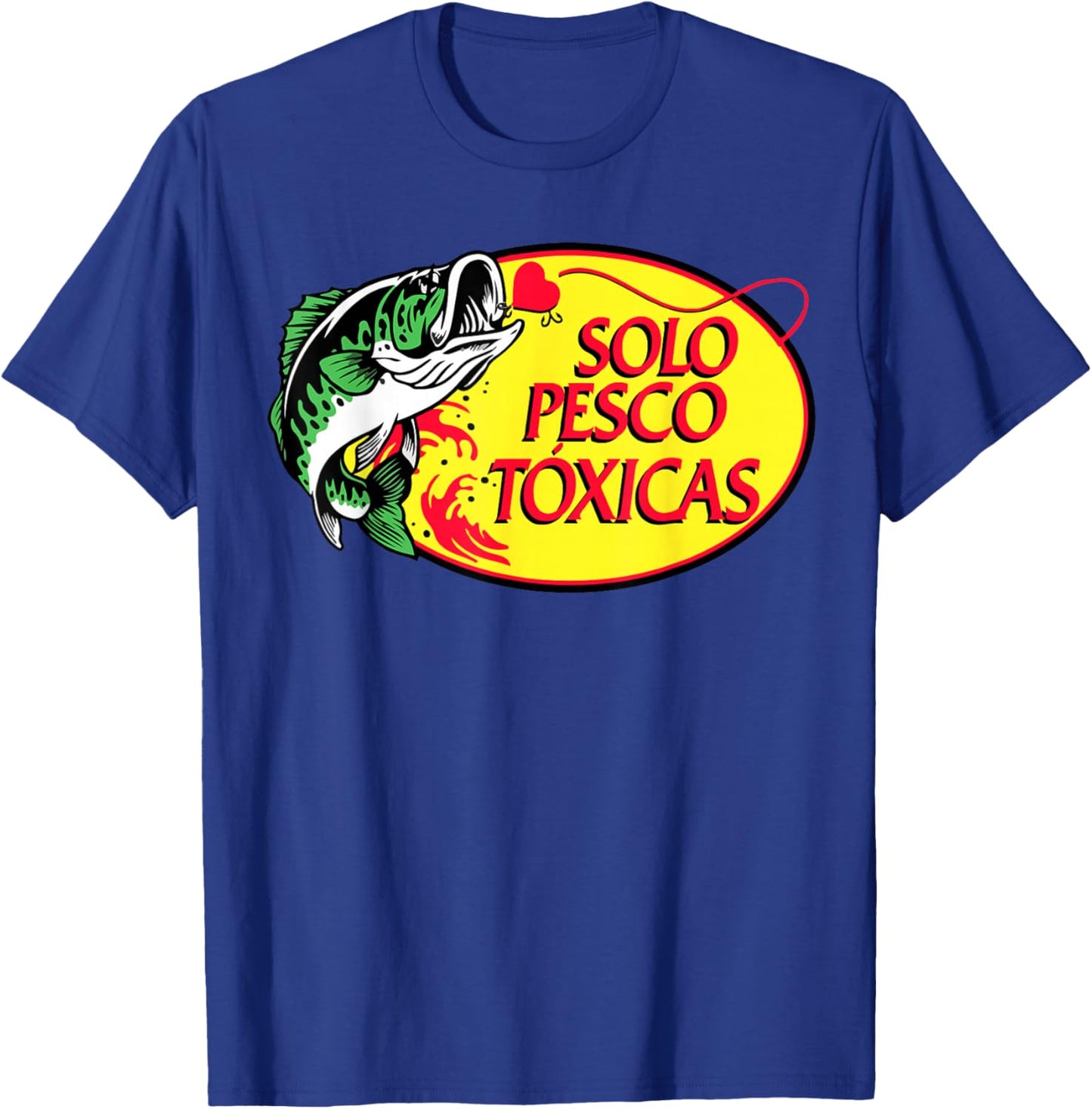 Solo Pesco Toxicas T-Shirt - T-Shirt | Royal