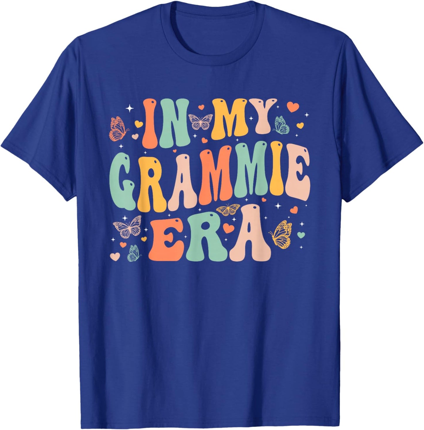 Retro Groovy In My Grammie Era Mother's Day Gifts Women T-Shirt - T-Shirt | Royal