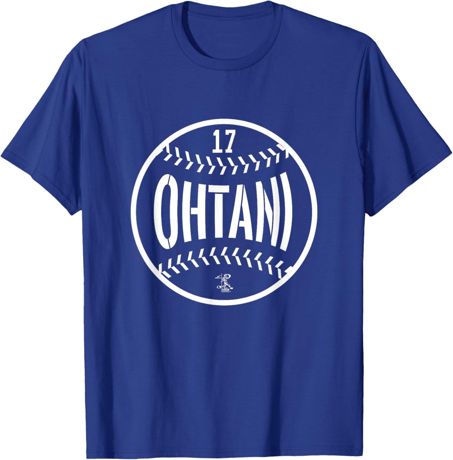 Shohei Ohtani Baseball Line Gameday T-Shirt - T-Shirt | Royal