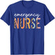 Emergency Nurse Leopard Of ER Nurse Nursing School Women T-Shirt - T-Shirt | Royal