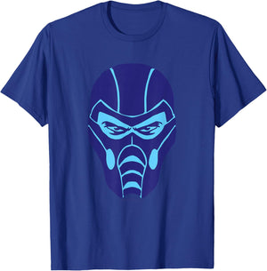 Mortal Kombat 9 Sub-Zero Face Icon T-Shirt - T-Shirt | Royal