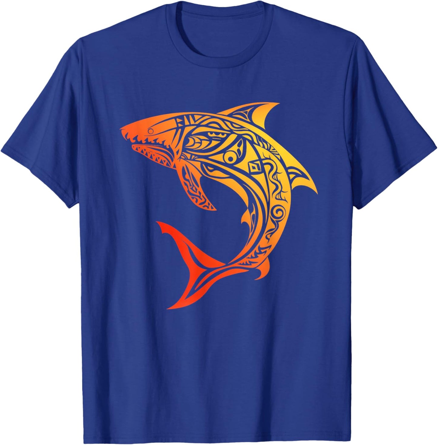 Tribal Shark Shirt - Maori Shirt - Hawaiian Tribal T-Shirt - T-Shirt | Royal