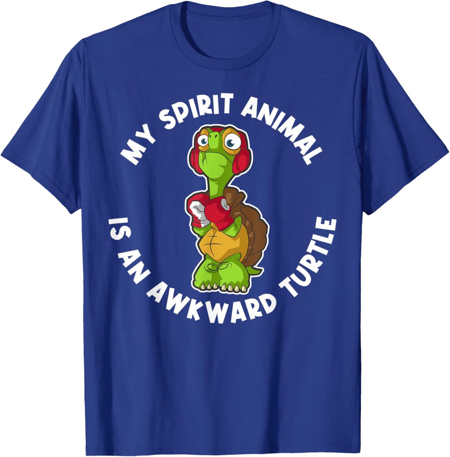Awkward Turtle T-Shirt - T-Shirt | Royal