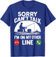 Funny Fisherman For Father's Day Fishing Dad T-Shirt - T-Shirt | Royal