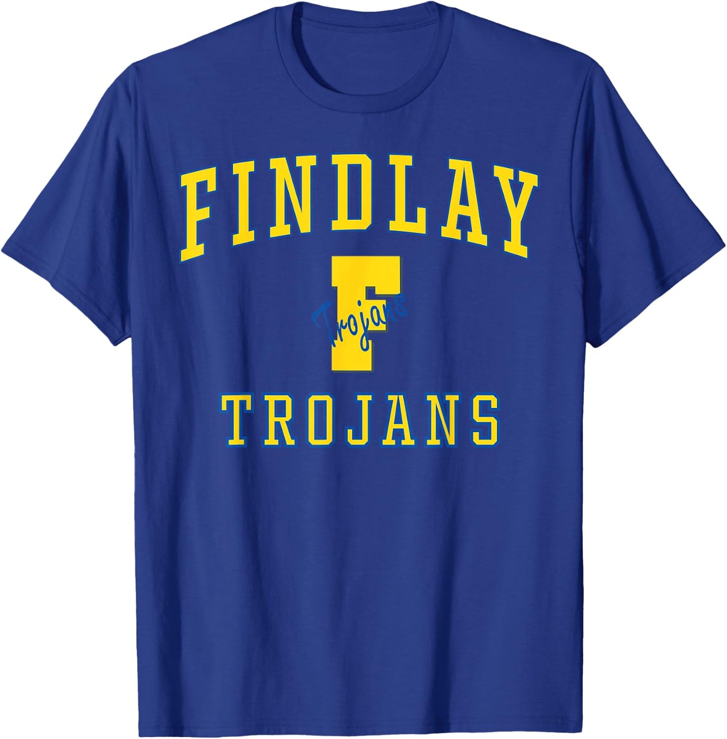 Findlay High School Trojans C1 T-Shirt - T-Shirt | Royal