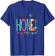 Blessed to be called Honey Colorful Gifts Grandma Tea T-Shirt - T-Shirt | Royal