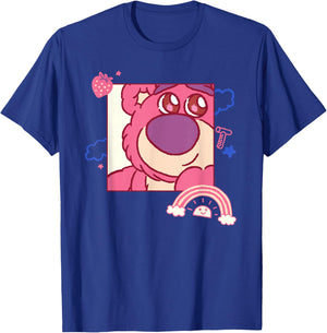 Disney and Pixar's Toy Story Lotso Bear Fluffy Rainbows Cute T-Shirt - T-Shirt | Royal