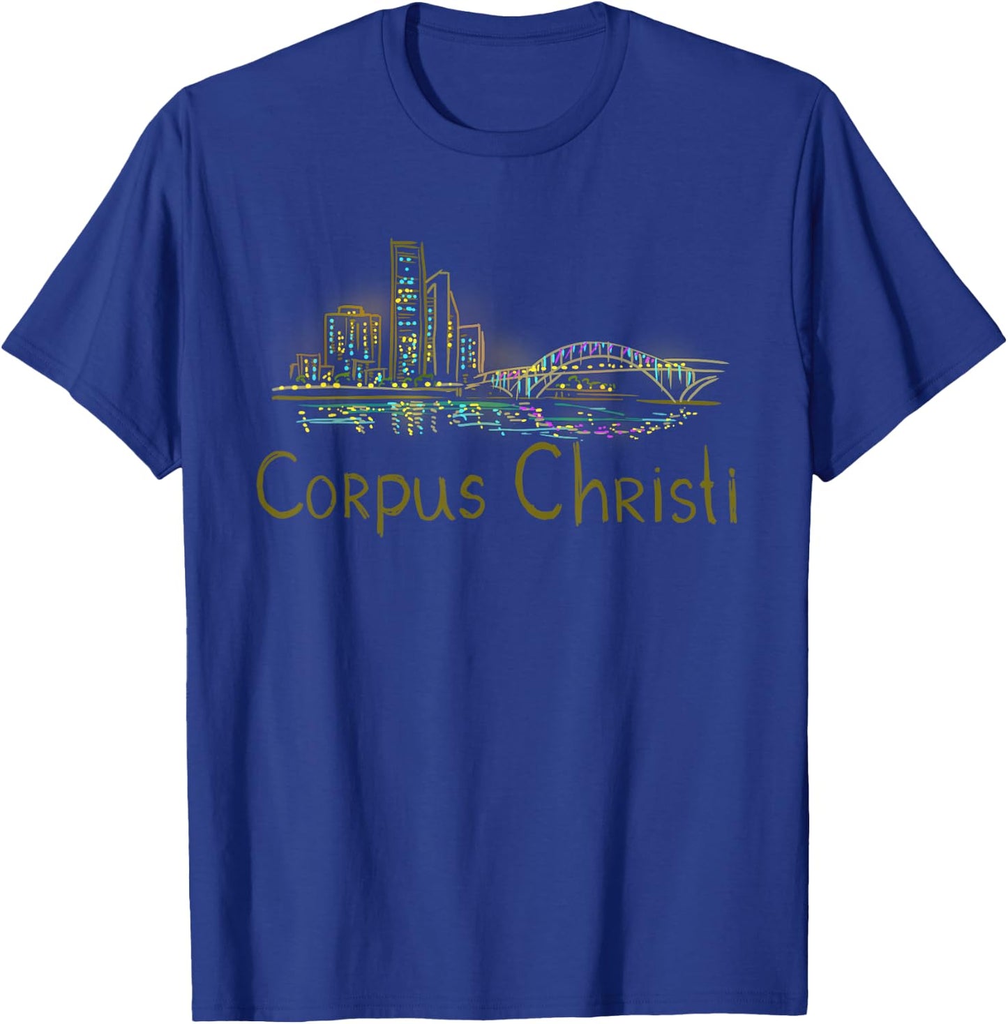 Corpus Christi City Texas souvenir gift women T-Shirt - T-Shirt | Royal