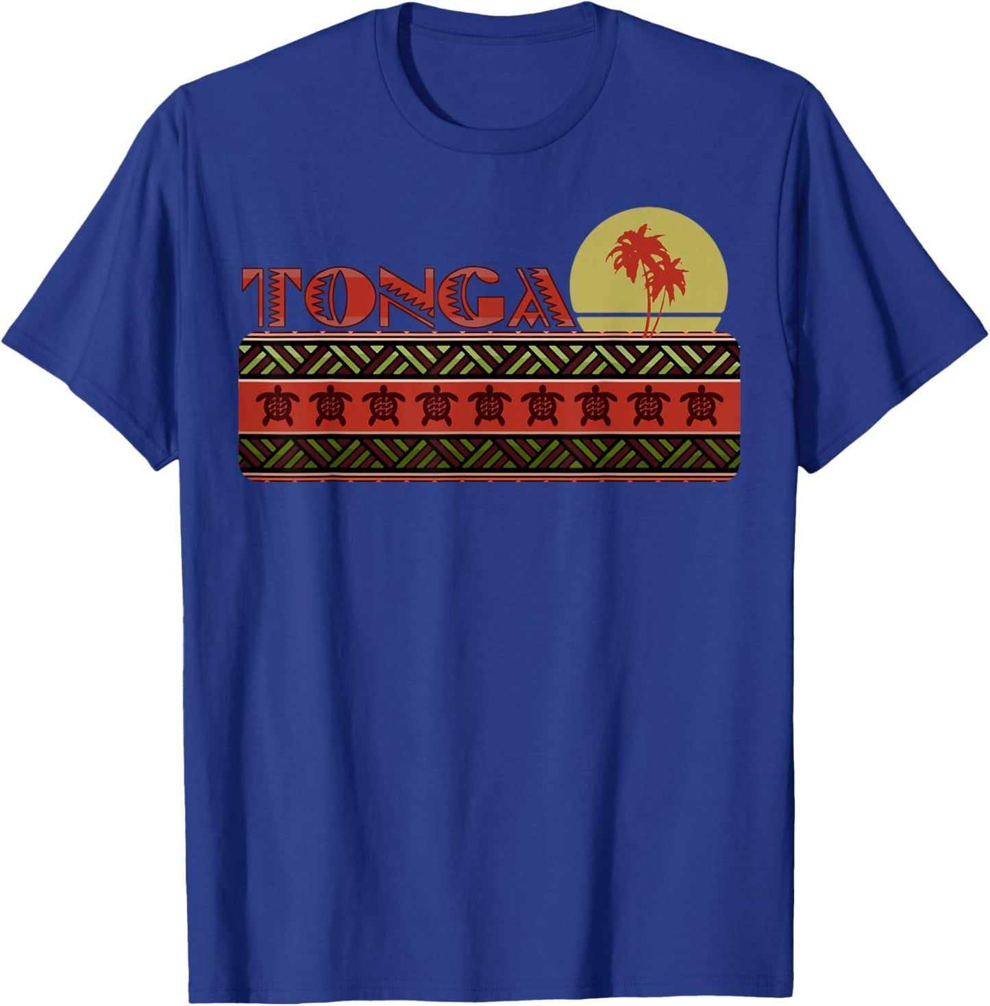 Tonga Tongan Men Women Island Vacation Travel Souvenir T-Shirt - T-Shirt | Royal