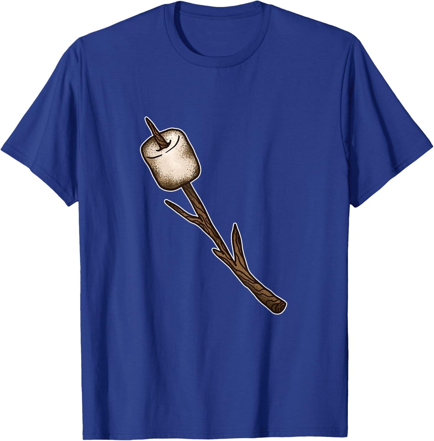Marshmallow Stick Gift T-Shirt - T-Shirt | Royal
