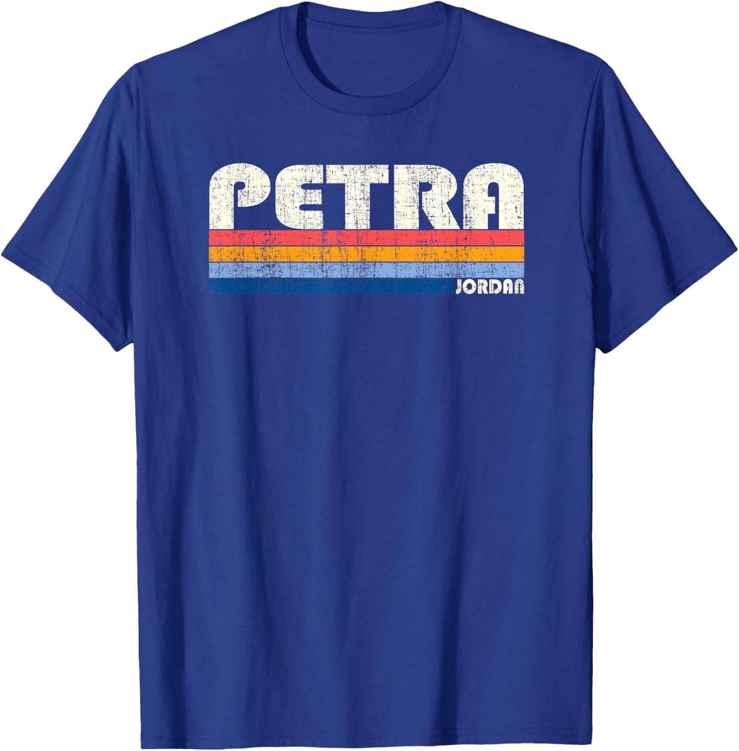 Vintage 70s 80s Style Petra, Jordan T-Shirt - T-Shirt | Royal