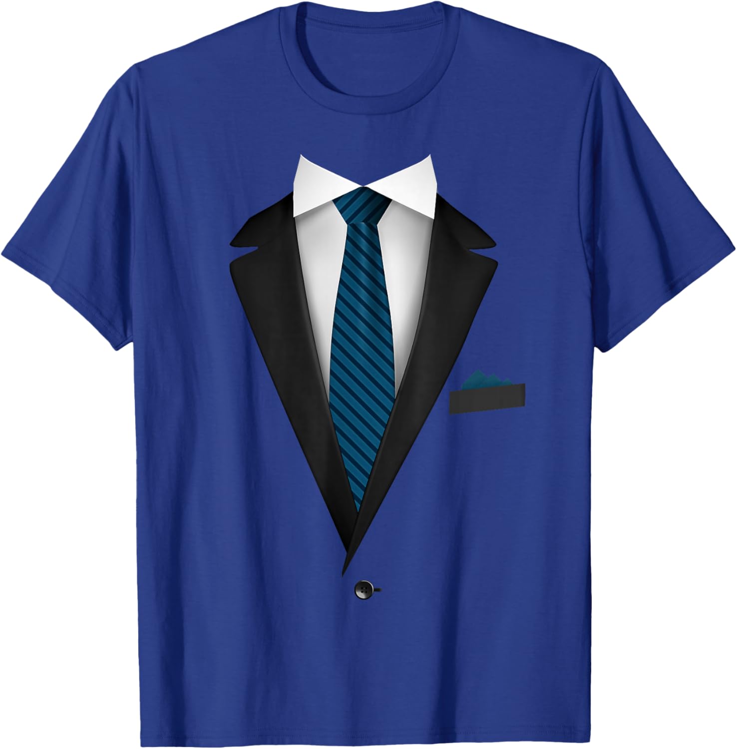 Tuxedo mit Krawatte für lustige Hochzeiten T-Shirt - T-Shirt | Royal