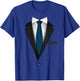 Tuxedo mit Krawatte für lustige Hochzeiten T-Shirt - T-Shirt | Royal
