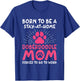 Born To Be A Doberdoodle Mom Funny Doodleman Pinscher Humor T-Shirt - T-Shirt | Royal
