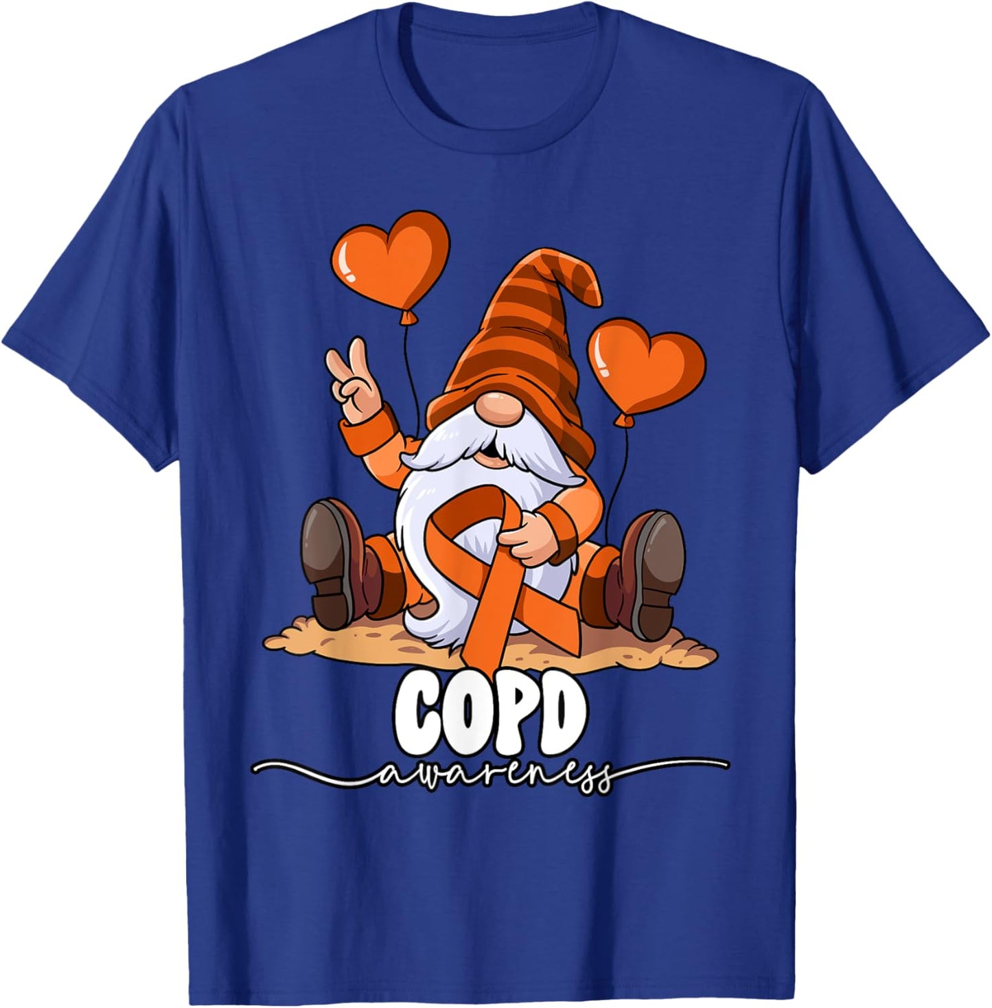 Copd Awareness T-Shirt - T-Shirt | Royal
