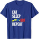 Eat Sleep Oof Repeat Funny Meme Gamers Gift T-Shirt - T-Shirt | Royal