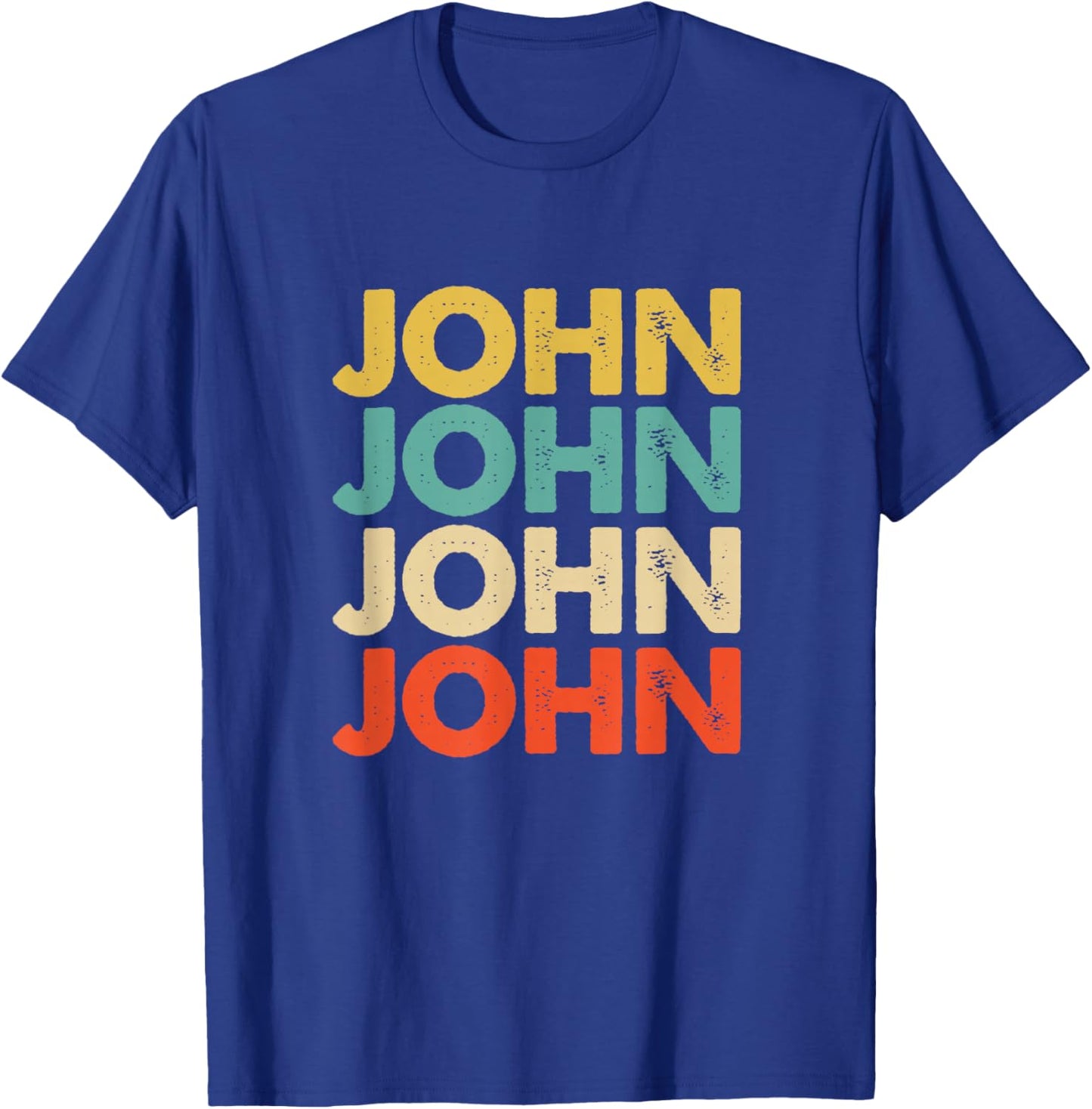 John Name T-Shirt - T-Shirt | Royal