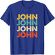 John Name T-Shirt - T-Shirt | Royal