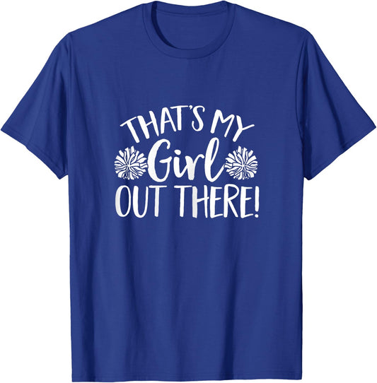 Cheer Mom Cheerleading Mother of Cheerleader Cheer Mom T-Shirt - T-Shirt | Royal
