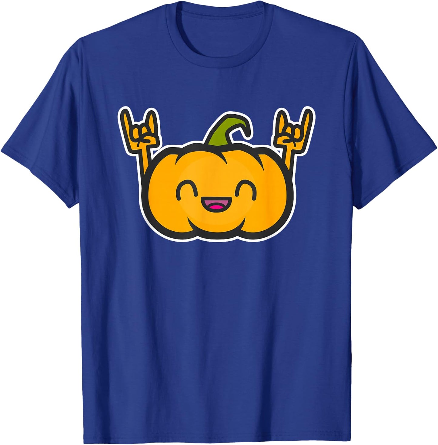 The Original Rock 'n' Roll Pumpkin Cool Pumpkin Bed T-Shirt - T-Shirt | Royal