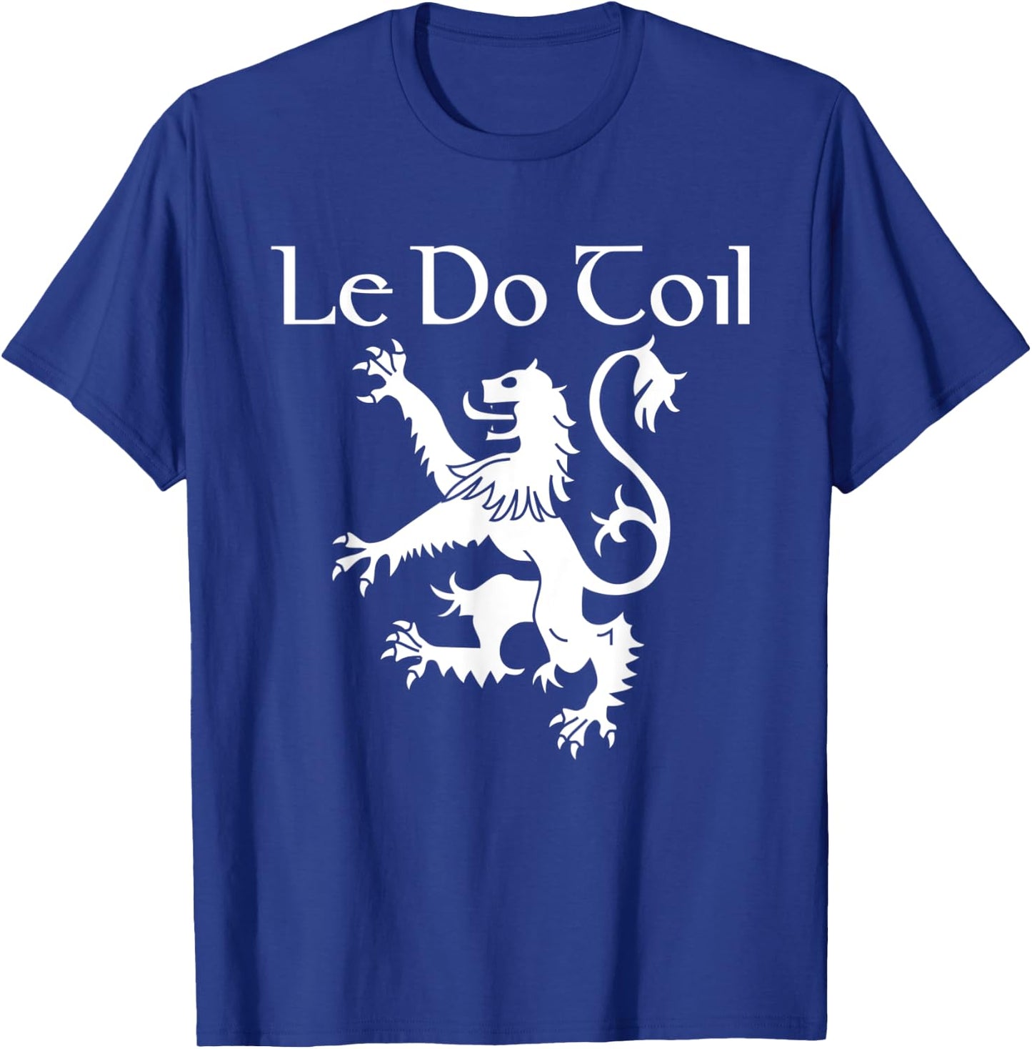 Beer Please In Scots Gaelic Shirt Funny Scottish Souvenir T-Shirt - T-Shirt | Royal