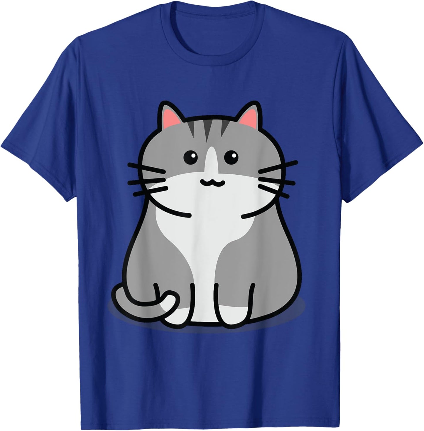 Cute Grey Tabby Cat Feline Companion Tabby Cats T-Shirt - T-Shirt | Royal