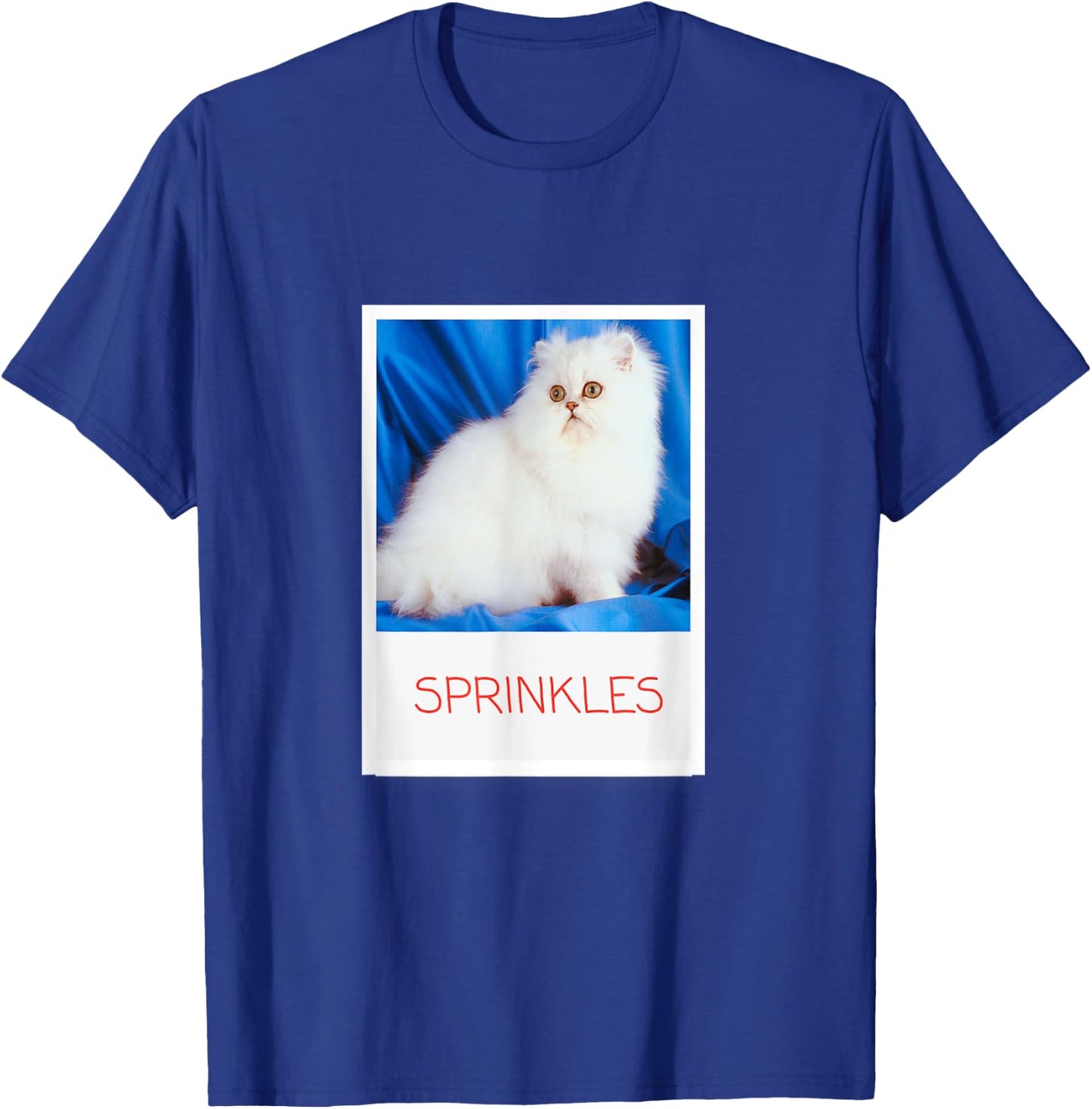 Sprinkles The Cat Angela Fun Run Women Girls Kids T-Shirt - T-Shirt | Royal