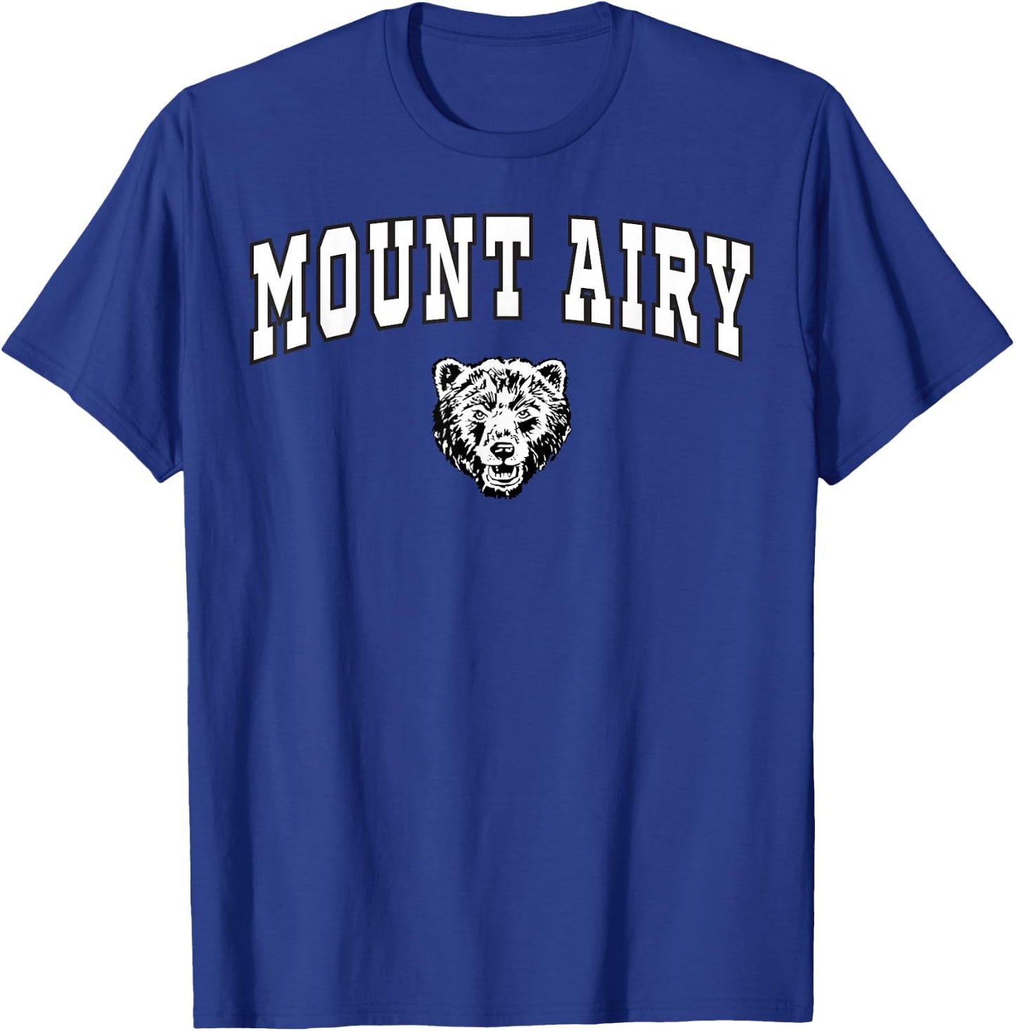 Mount Airy High School Granite Bears C2 T-Shirt - T-Shirt | Royal