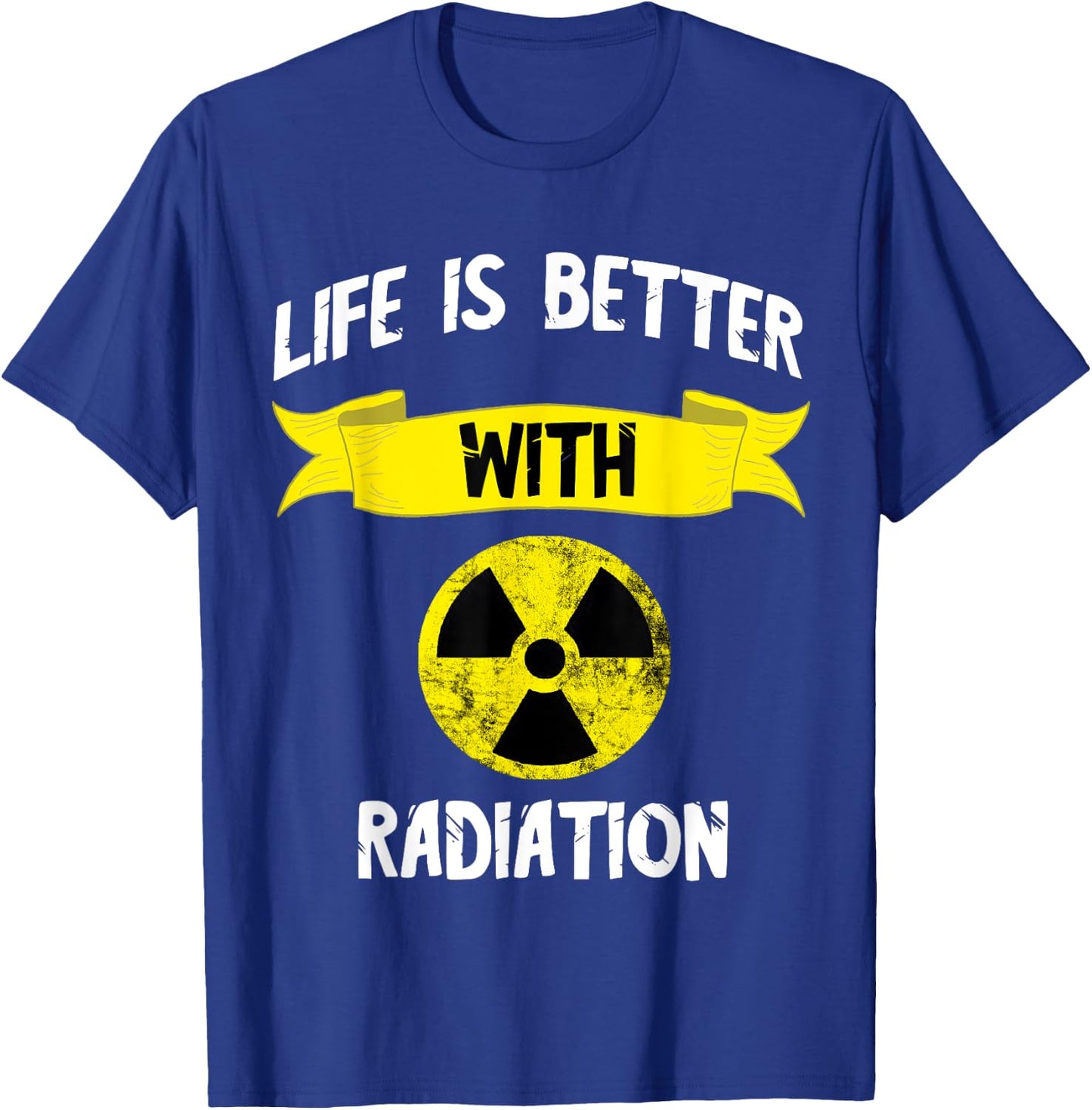 Radioactivity Radiology Nuclear Symbol X-rays T-Shirt - T-Shirt | Royal