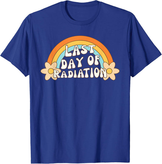 Last Day of Radiation Survived Retro T-Shirt - T-Shirt | Royal