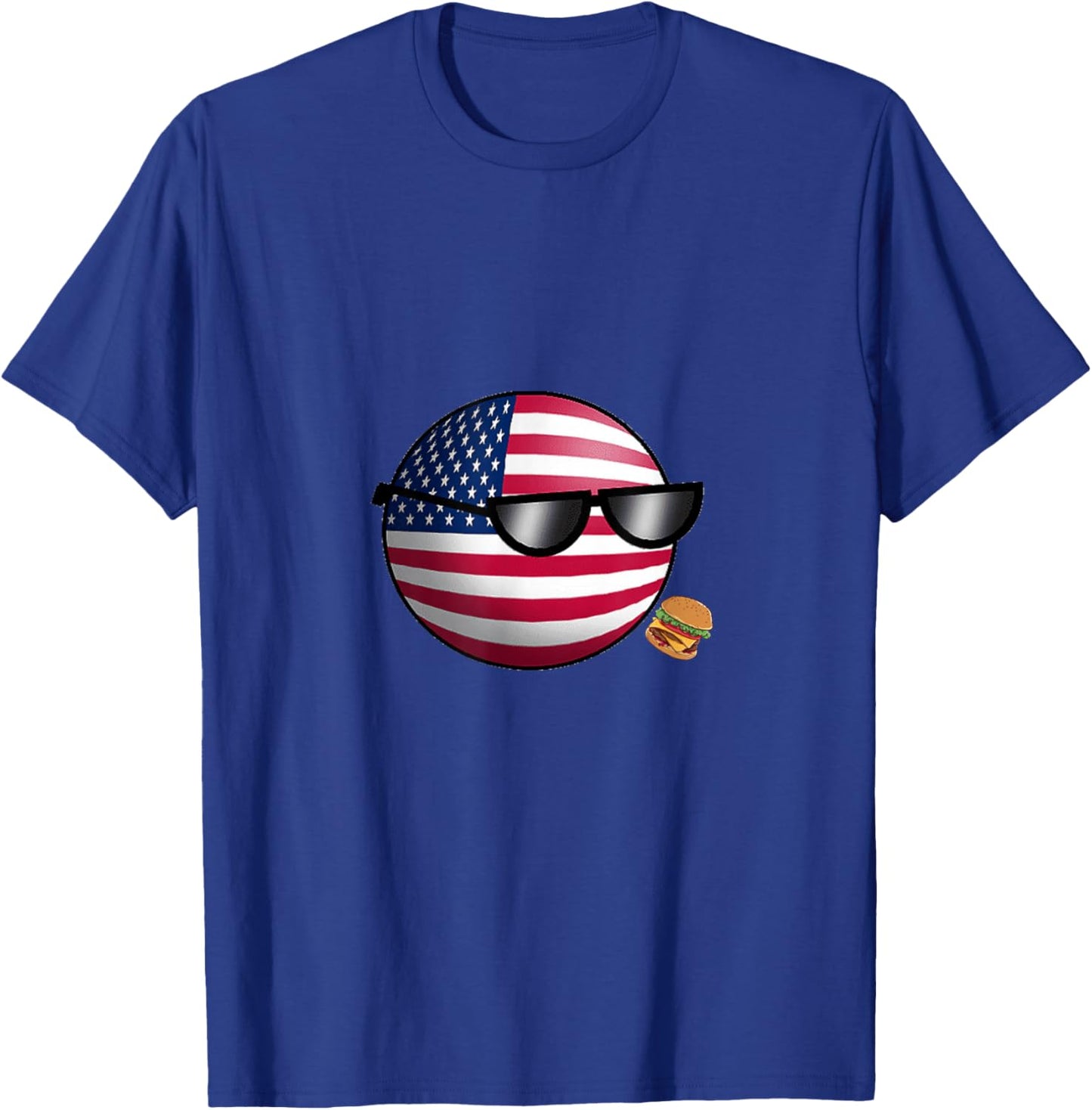 Countryballs USA United States T-Shirt - T-Shirt | Royal
