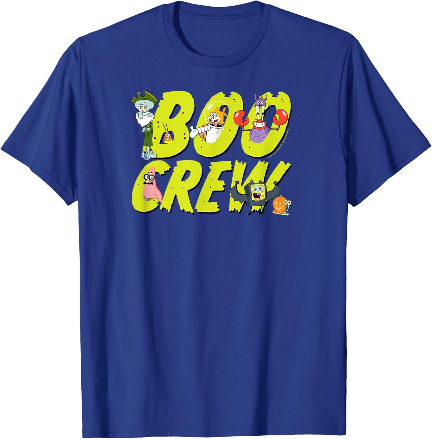 SpongeBob SquarePants - Halloween Boo Crew Costumes T-Shirt - T-Shirt | Royal