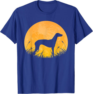 Greyhound Easy Halloween Outfit Dog Pet Moon Costume Gift Women Kids T-Shirt - T-Shirt | Royal