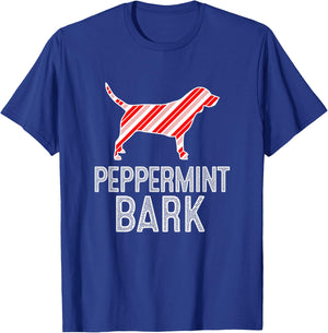 Beagle Peppermint Bark Christmas Dog T-Shirt - T-Shirt | Royal