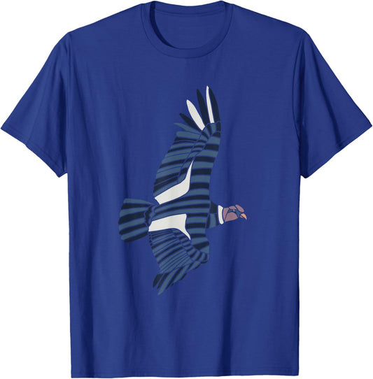 Andean Condor Vulture T-Shirt - T-Shirt | Royal