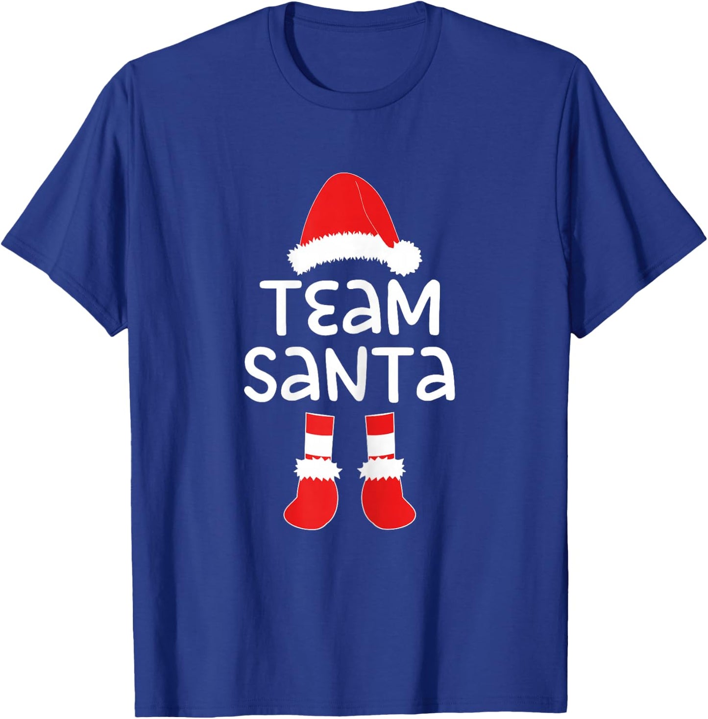 Team Santa Shirt Women Girl Santa Squad Christmas T-Shirt - T-Shirt | Royal