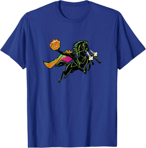 Disney The Legend Of Sleepy Hollow Halloween Horseman T-Shirt - T-Shirt | Royal