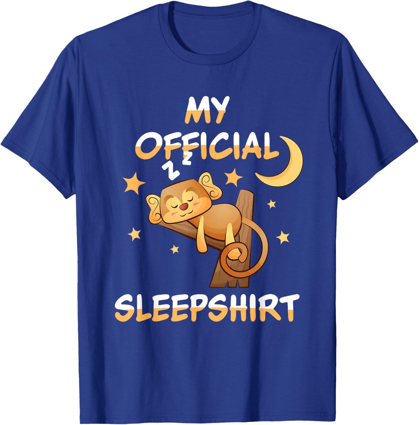 My Official Sleepshirt Pyjamas Nightgown Ape Monkey T-Shirt - T-Shirt | Royal