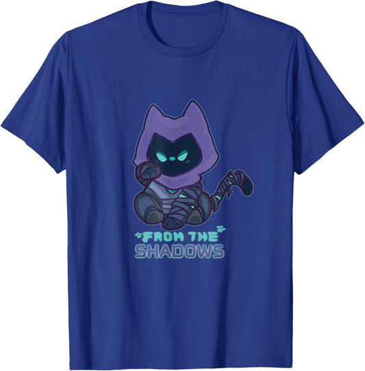 Chibi Omen Cat Valorant Gaming | Cute T-Shirt - T-Shirt | Royal
