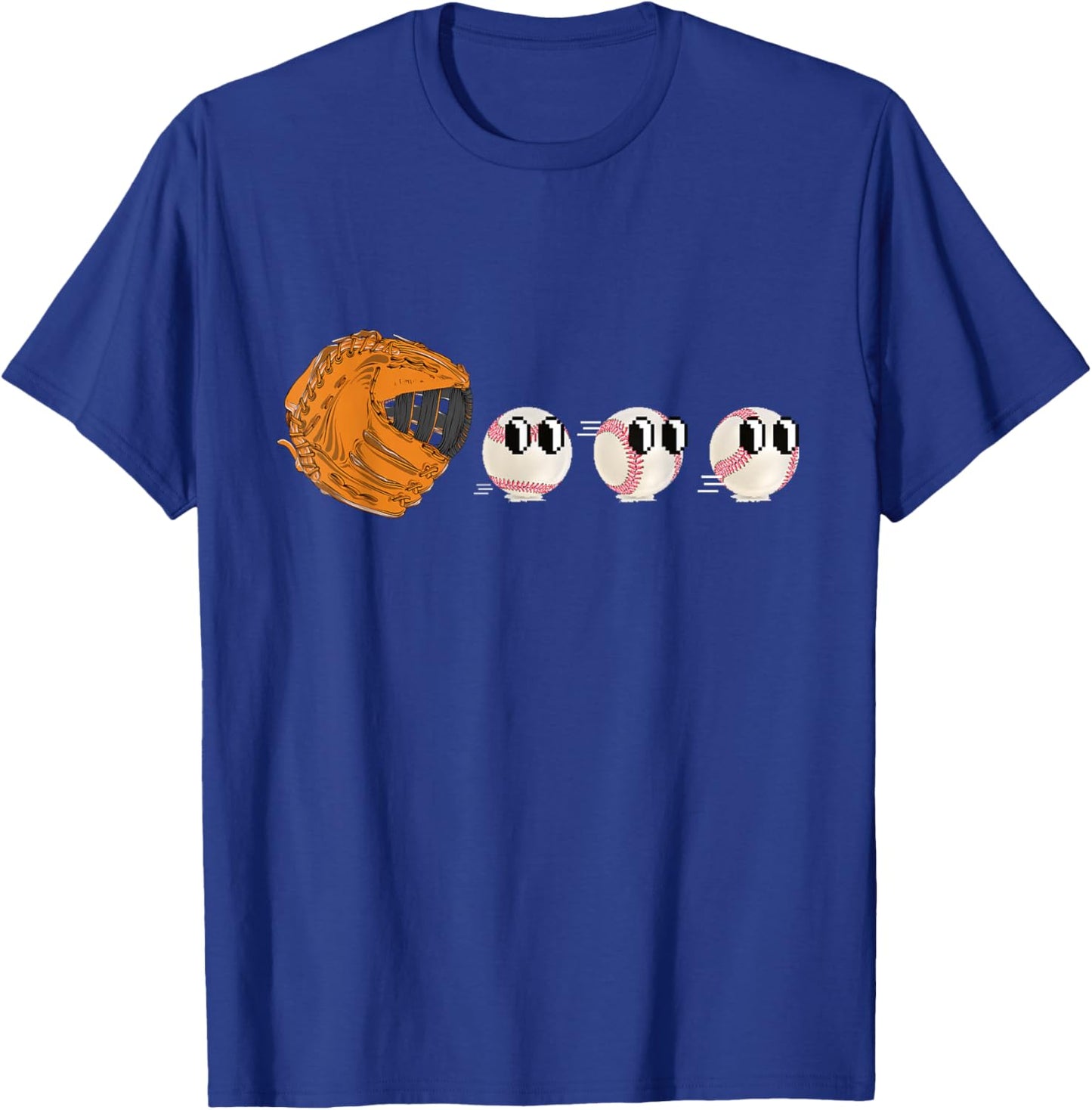 Funny Men Boys Baseball Catcher T-Shirt - T-Shirt | Royal