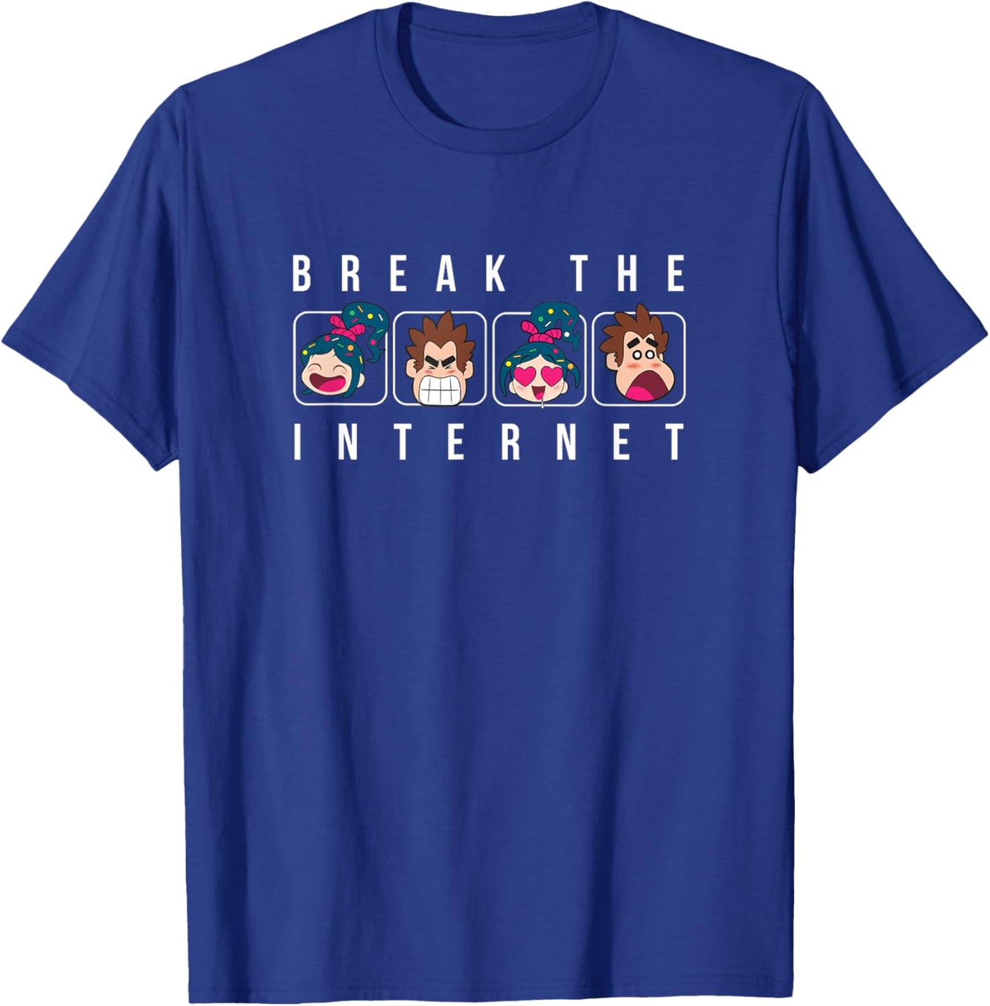 Disney Wreck-It Ralph Break The Internet Ralph & Vanellope T-Shirt - T-Shirt | Royal