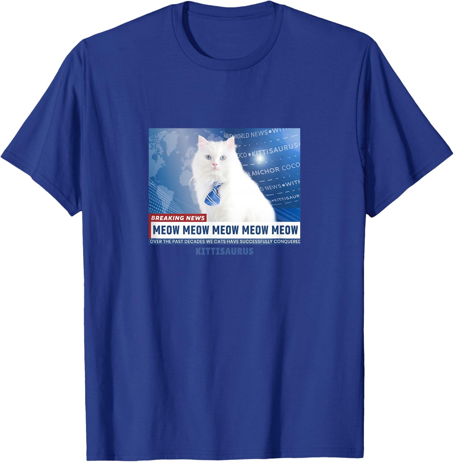 News Anchor CoCo T-Shirt - T-Shirt | Royal