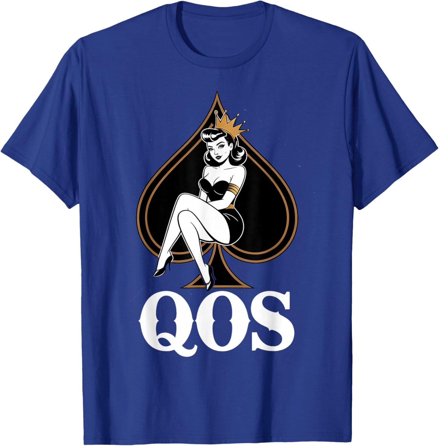 QOS Queen of Spades T-Shirt - T-Shirt | Royal