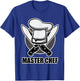 Chef Cook Design - Master Chef for Cooks & Chefs T-Shirt - T-Shirt | Royal