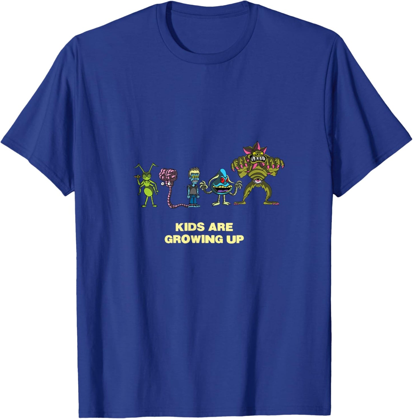 Kids are Growing Up, The Kid Laroi, Documentary Characters T-Shirt - T-Shirt | Royal