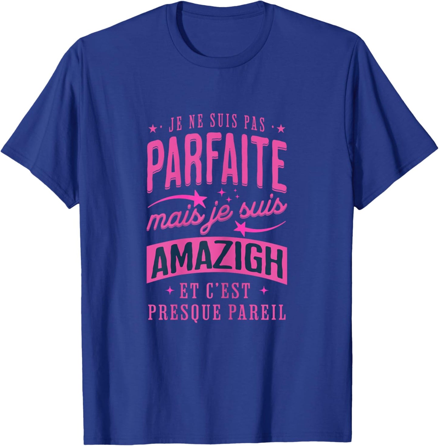 Je Suis Amazigh Gift Girl Kabyle Woman Amazigh T-Shirt - T-Shirt | Royal
