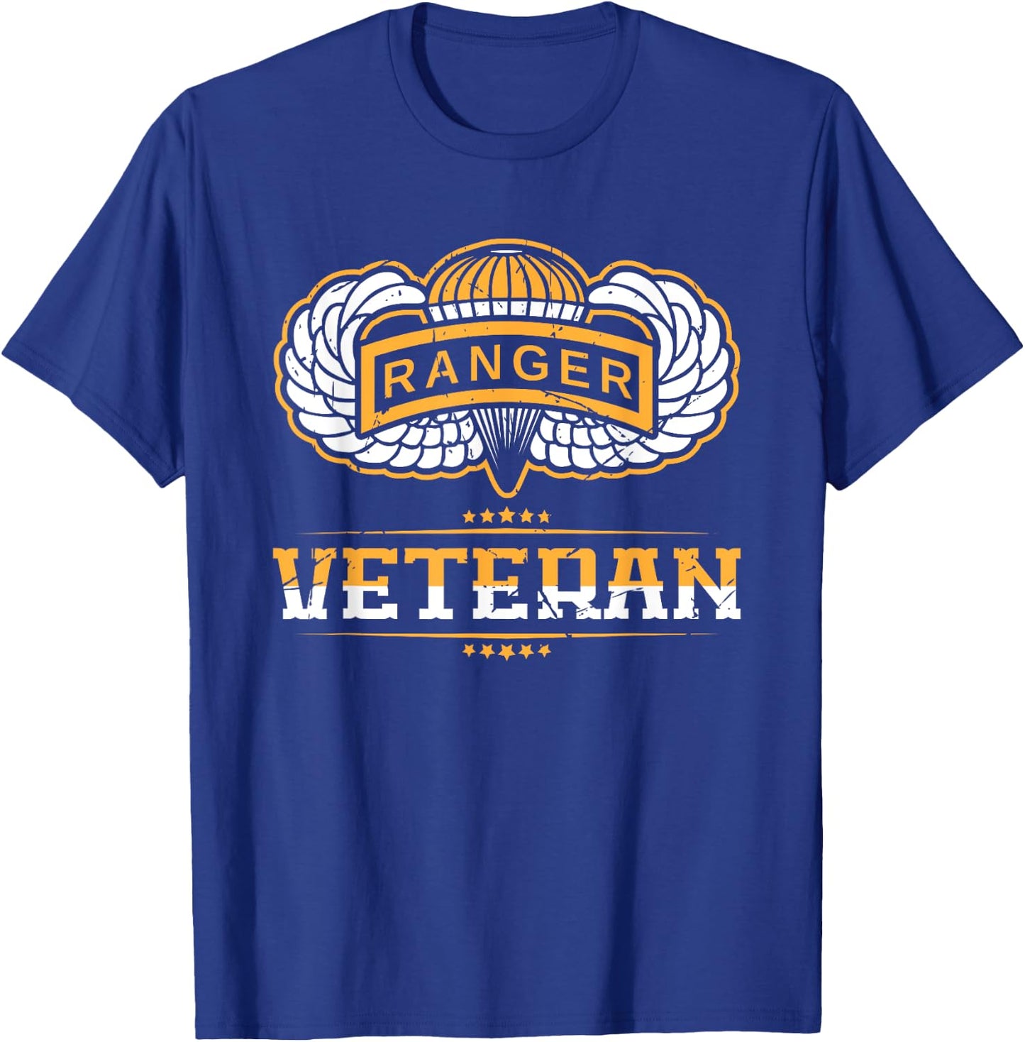 Airborne Ranger Veteran T-Shirt - T-Shirt | Royal