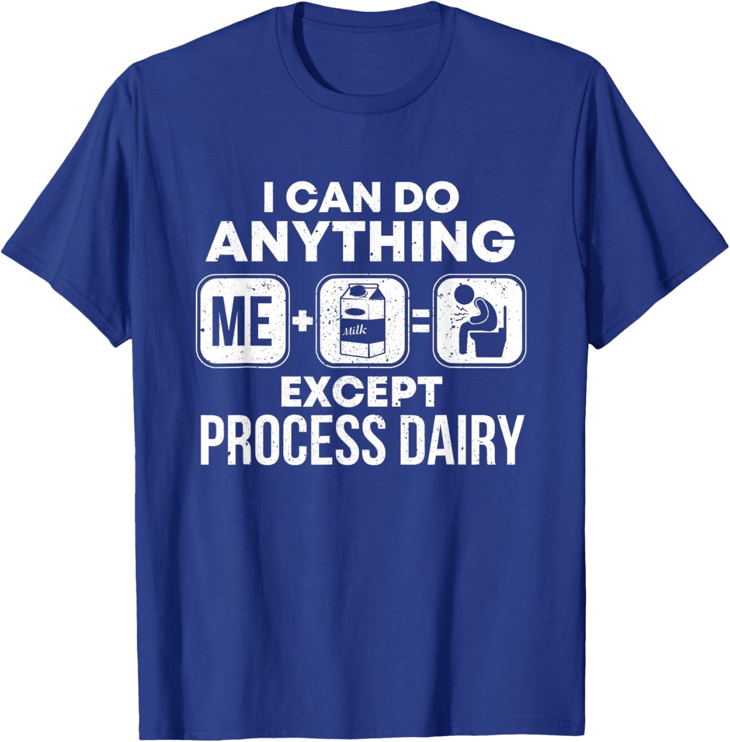 Funny Lactose Intolerant T-Shirt - T-Shirt | Royal