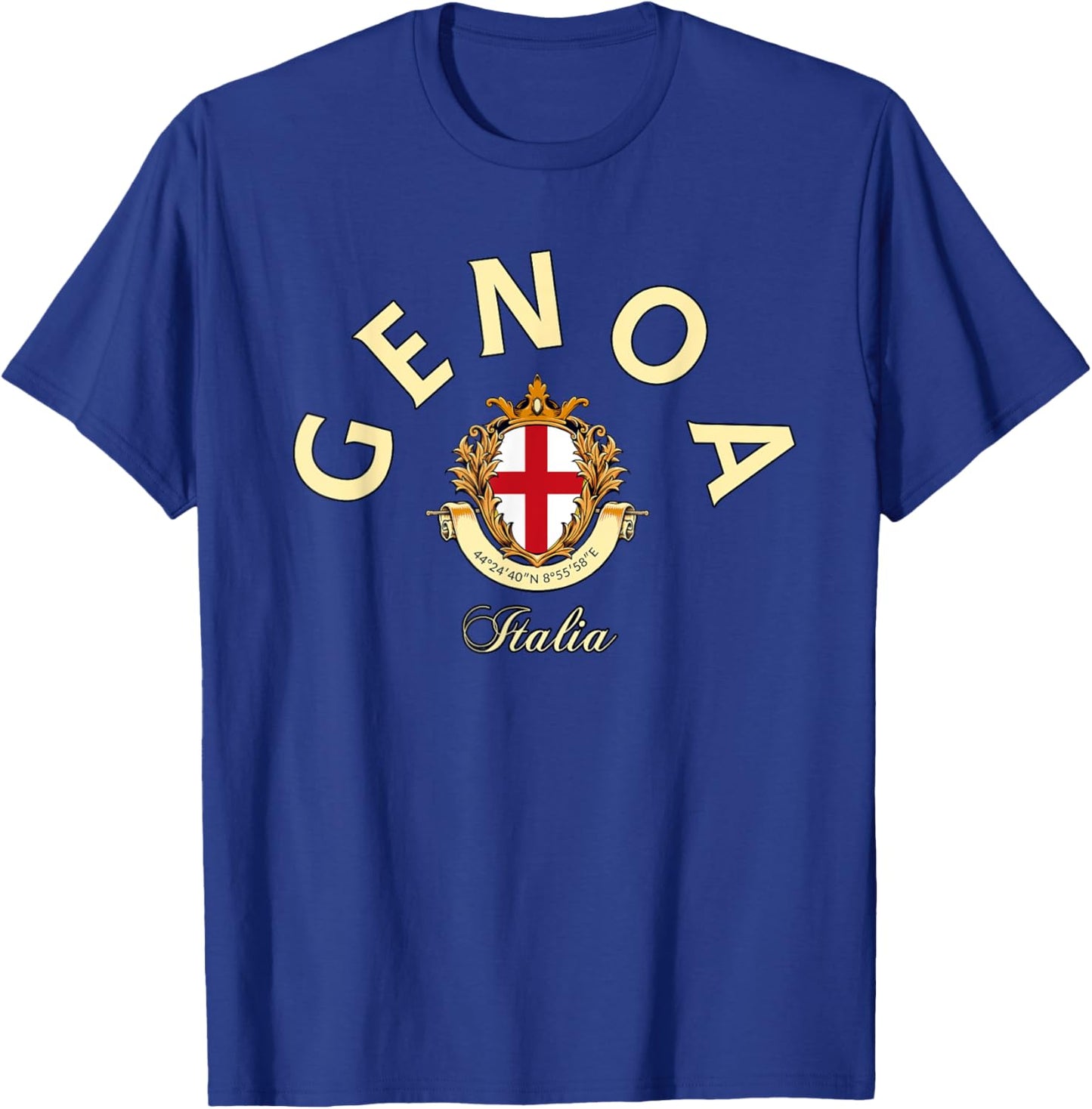 Genoa Italia Genoa trip, Genoa fan Genoa Italy T-Shirt - T-Shirt | Royal