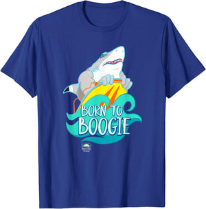 Boogie Board Shirt Born to Boogie Shark T-Shirt - T-Shirt | Royal